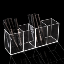 Pen rack display stand acrylic stationery shop eyebrow pencil gel pen office desktop storage student pen holder can be customized