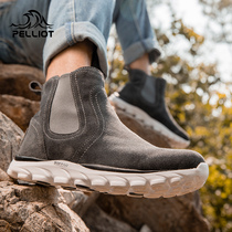 Burhy and outdoor snow boots 2019 new men and women non-slip wear and wear casual shoes comfortable and light northeast ski shoes