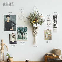 ins wind wall decoration hand-woven Small Tapestry bedroom dormitory bedside pendant Nordic Wall pendant