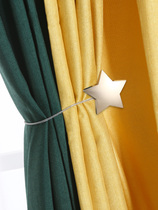 Curtain buckle magnet Curtain strap Star curtain lace Magnetic buckle Tie strap Cute curtain accessories