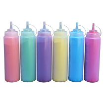 Color running powder rainbow running corn starch road running street shooting children color powder white color powder bottle powder