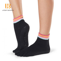 ToeSox-Ankle professional yoga pilates non-slip socks five fingers socks indoor yoga sports fitness