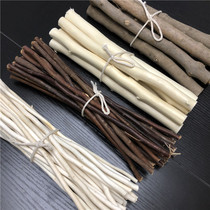 Dry twigs Wall decoration Dry flower twigs kindergarten handmade diy materials Forest hemp rope wooden sticks Wooden branches ring creation