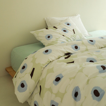 Mimomo) in the first of the years. A smear of the flower of the mousse flower) Pure cotton retro three-four pieces of art great flower bedroom bed goods kit