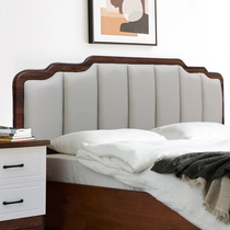 Nordic headboard type modern simple leather art light luxury soft bag backrest 1 8 meters two meters single buy an ultra-thin headboard
