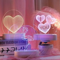 Birthday led lantern decoration proposal arrangement creative supplies props confession artifact ritual love letter lamp
