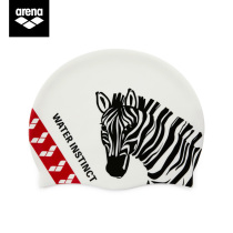 arena arena tide cool cute pet swimming cap men and women cartoon print waterproof comfortable adult children swimming cap