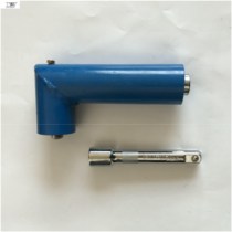 Right angle wrench rotary tiller special enhanced version linkage 90 degree L type pneumatic wind gun lithium battery wrench large torque