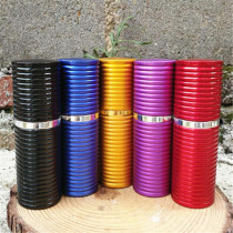 50ML metal perfume bottle sub-bottling empty bottle spray bottle new large capacity screw bottle