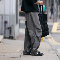 Bohrhoo 23SS Japanese double fold paratrousers outdoor loose casual pants mixed with minimal conical pants