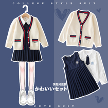 Girl Lian Dress Children Jk Uniforms Suit Spring Autumn Dresses New Girls Academy Wind and Spring Dress Girls Great Children