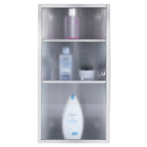 Stainless steel bathroom corner mirror cabinet Mirror box Sanitary toilet mirror with shelf Triangle mirror cabinet Wall hanging cabinet