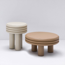 Nordic creative art side a few corners of the designer model house Net red glass fiber reinforced plastic small coffee table sales side table