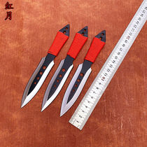 Outdoor darts hidden device Willow Leaf flying needle dart knife self-defense hidden device straight spinning flying steel needle throwing martial arts equipment props