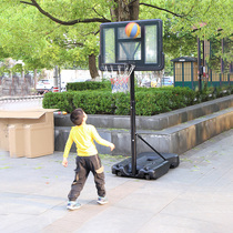 Home lift basketball rack outdoor mobile standard basket can dunk indoor and outdoor children children adult basketball frame