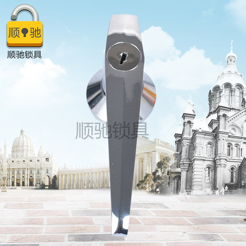 Long-handled lock MS304-1B-2B cabinet door handle lock outdoor tin cabinet door handle lock ms304