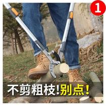 Flower and wood pruning Orchard Branch scissors artifact repair electric flower lengthy strong branch scissors labor saving Professional