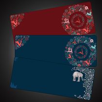 Super rat standard pad Cartoon office notebook keyboard pad Home cute girl lock side table pad Student mouse pad