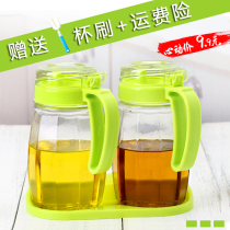 Kitchen Supplies Glass Oil Bottle Anti Oil Spill Pot Home Big oil jug Sauce Soy Sauce Bottle Vinegar Jug Sesame Oil Bottle