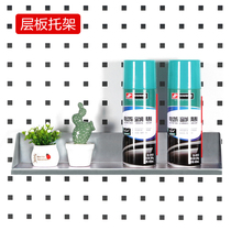  Hole board hook Hardware tool rack Shelf Small layer board Multi-function square hole board display rack Metal hook pallet