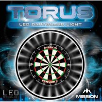 Torus 360 all-metal dart target lighting