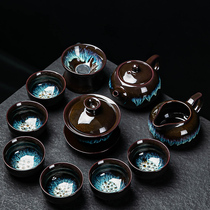 Gov Tea Suit Office GUEST HOUSE GUESTS HOME SMALL SET OF JAYAO KILN TO BUILD A TEA CUP KORN TEA NET RED COVER BOWL