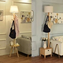 Day-Style Floor Lamp Nordic Ins Wind Bedroom Tea Table Sofa Living-room Solid Wood Hung Hanger Clothes Hat Stand Upright Table Lamp