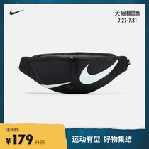 Nike Nike official HERITAGE fanny pack new summer print storage SWOOSH comfortable and durable DJ7378