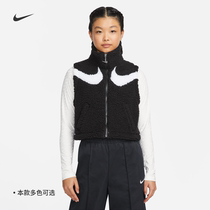 Nike Nike official womens vest new autumn and winter loose Nike symmetrical hook breathable leisure DH1092