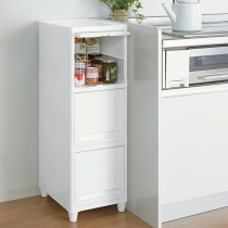Thickened storage cabinet sliding lid storage cabinet toy clothing multifunctional storage cabinet flip bathroom slit cabinet