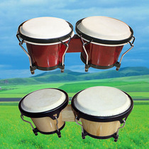 Orff percussion instrument Bongo Bongo drum 7-inch 8-inch tambourine Western Bongo drum conga drum African drum