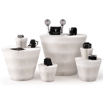 Fashion multi-functional creative display shelf display stand Organ paper booth Nakajima table Window custom display table