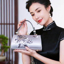 With cheongsam bag 2021 New embroidery ethnic style mother bag Women wedding wedding happy mother-in-law