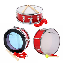 Hongsound red snare drum 22 inch 13 inch student drum drum instrument double tone drum instrument drum instrument drum factory direct sale