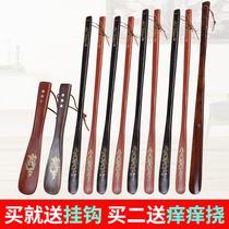 Shoes promotion long handle carry-on shoes pull up shoes wood long handle shoes wooden long shoes heels shoes shoes shoes