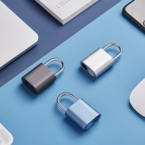 Xiaomi has a product noc loc fingerprint padlock outdoor waterproof smart small lock electronic home lock cabinet lock