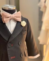 Boys dress childrens suit flower boy handsome British suit jacket baby Korean version of small suit birthday