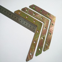 Angle code large flat angle code furniture connector table and chair connector reinforcement piece L-shaped angle iron flat angle code