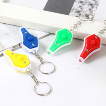 Miniature UV Lamp Purple Keychain Banknote Detector Portable Mini Fluorescent Banknote Detector Banknote Detector Lamps to Check Counterfeit Coin