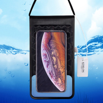 Cadillon mobile phone waterproof bag diving touch screen universal swimming seal waterproof mobile phone case men and women hanging neck dust bag