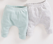 Spot UK NEXT childrens clothing 2020 Spring Summer men and women baby mint casual pants 2 sets