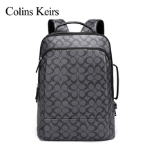 Collins Keirs mens business casual computer bag multi-function large capacity Mens backpack travel bag
