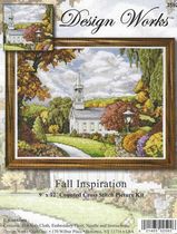 Cross stitch electronic drawing redraw source file 2592 autumn inspiration