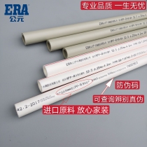 AD PPR water pipe 20 25 32 40 50 hot and cold water pipe fittings 4 points 6 points high-end home decoration hot melt pipe
