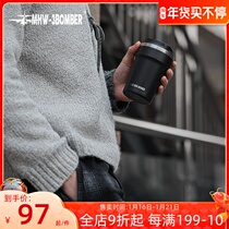 MHW-3BOMBER bomber coffee with Cup outdoor portable double insulation Cup car car hand Cup