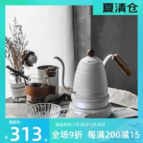 KONA temperature control HAND punch kettle 700ML electric KETTLE FINE mouth pot hand punch coffee pot Stainless steel electric kettle