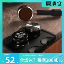 58mm Italian coffee machine universal adjustable four-blade stainless steel powder hammer 51mm coffee powder press