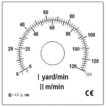 KDSI wide angle tachometer BE-96W DC10V120 131m min CE certification manufacturers supply
