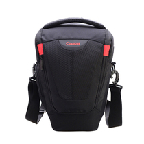 Camera bag Canon SLR enlarged triangle bag photography bag 70-200 100-400 small white 6D5D25D3 5D4