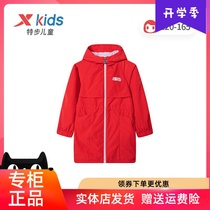 Special foot childrens clothing 22 Spring girls in the girl childs jacket leisure warm and thin-fluff windwear 678124334127